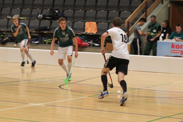 Frederick Trapp im Aufbauspiel