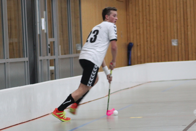 Ruven Roediger setzt zu Schuss an