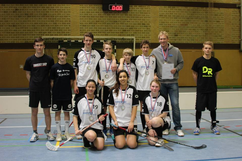 Landesfinale Floorball Team Nordseegymnasium