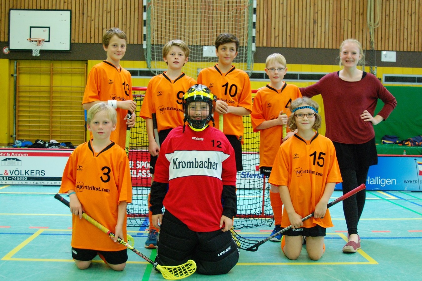 Das U13-Team der Saison 2014/2015