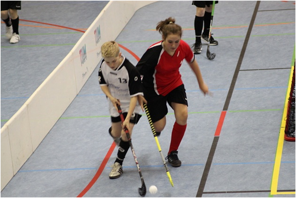 Mathies Schittig am Ball