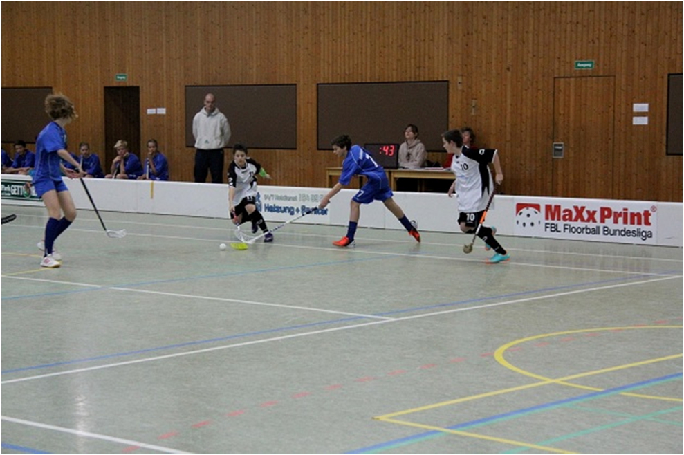 Mattia Bohnet am Ball