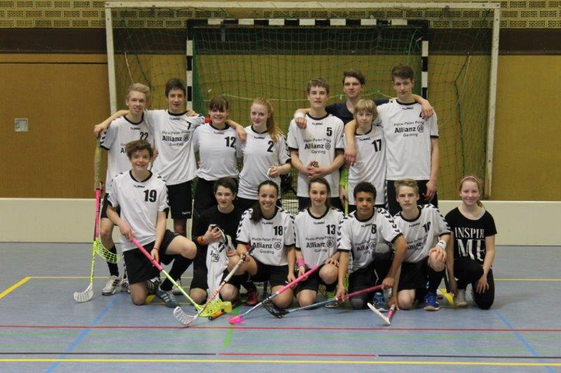 U17 Großfeldteam Floorball