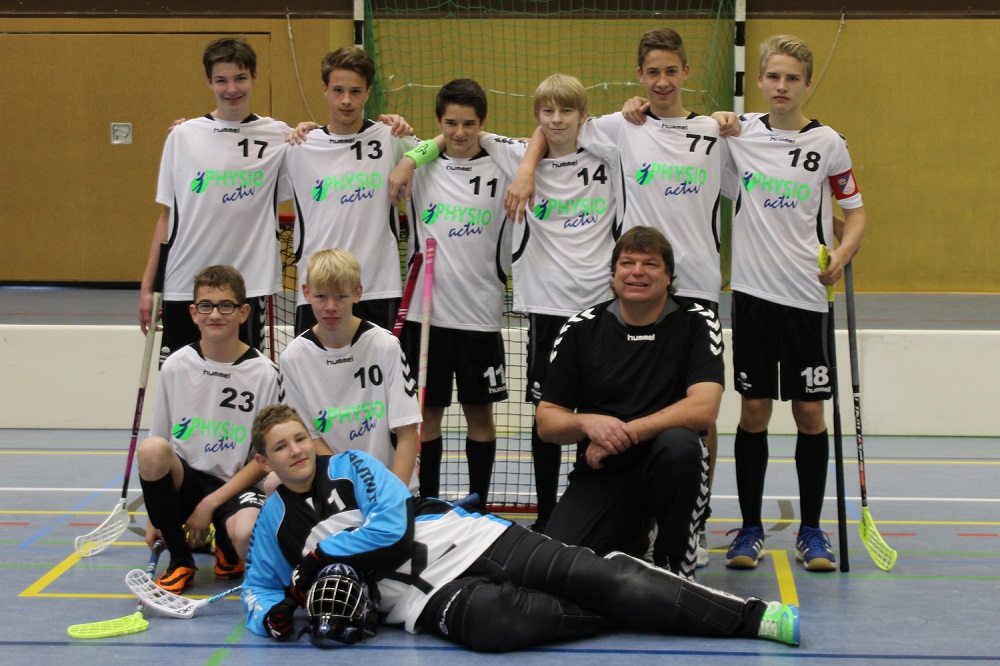 Das U17 Kleinfeldteam der Saison 2014/2015